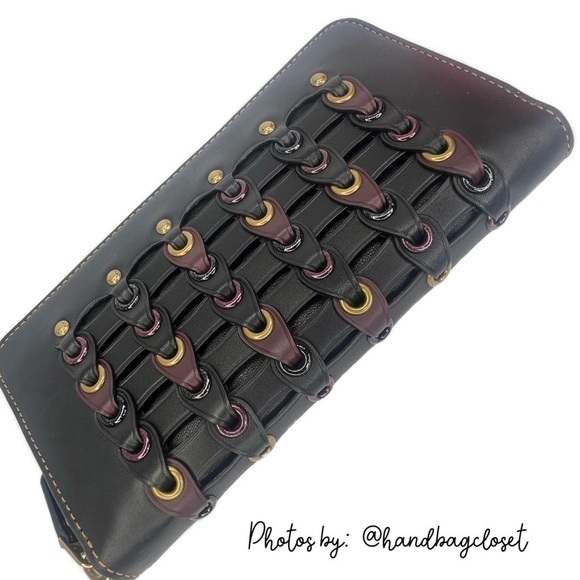 Coach Glovetanned Link 1941 Leather Wallet Rare - Picture 5 of 12